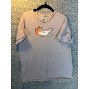 Alaska Robotics Gallery Whale v. Squid TShirt / Gray American Apparel Large